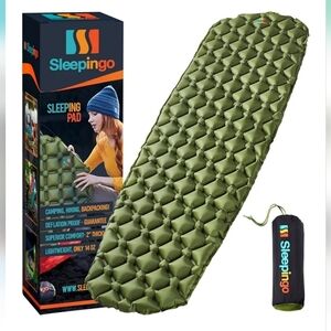 Sleepingo Inflatable Compact Packable Sleep Mat Air Mattress 74"x22"